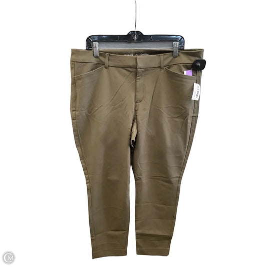 Pants Dress By Old Navy In Brown, Size: 16