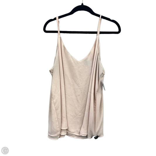 Top Sleeveless By Torrid In Pink, Size: 3x