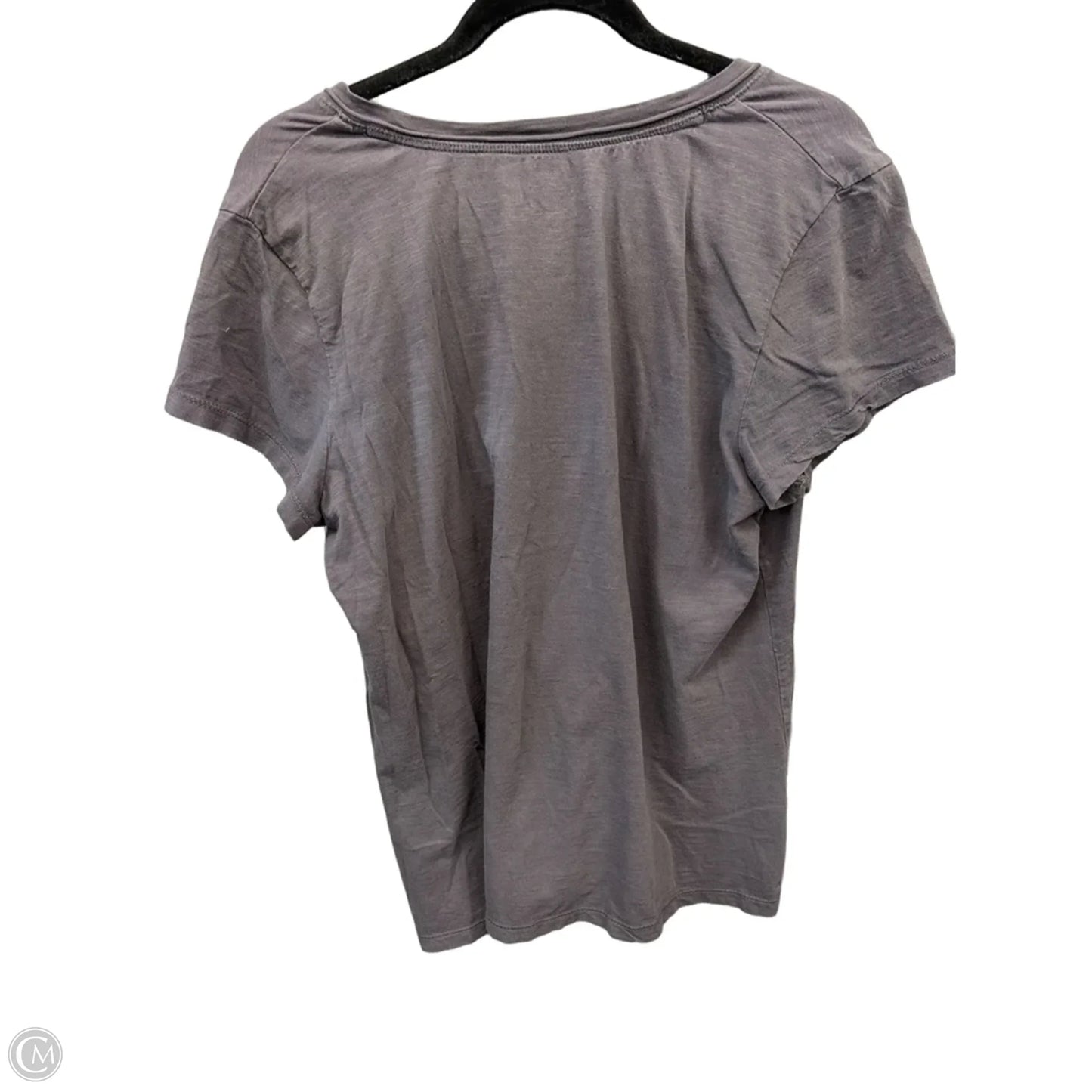 Top Short Sleeve By Sonoma In Grey, Size: Xl