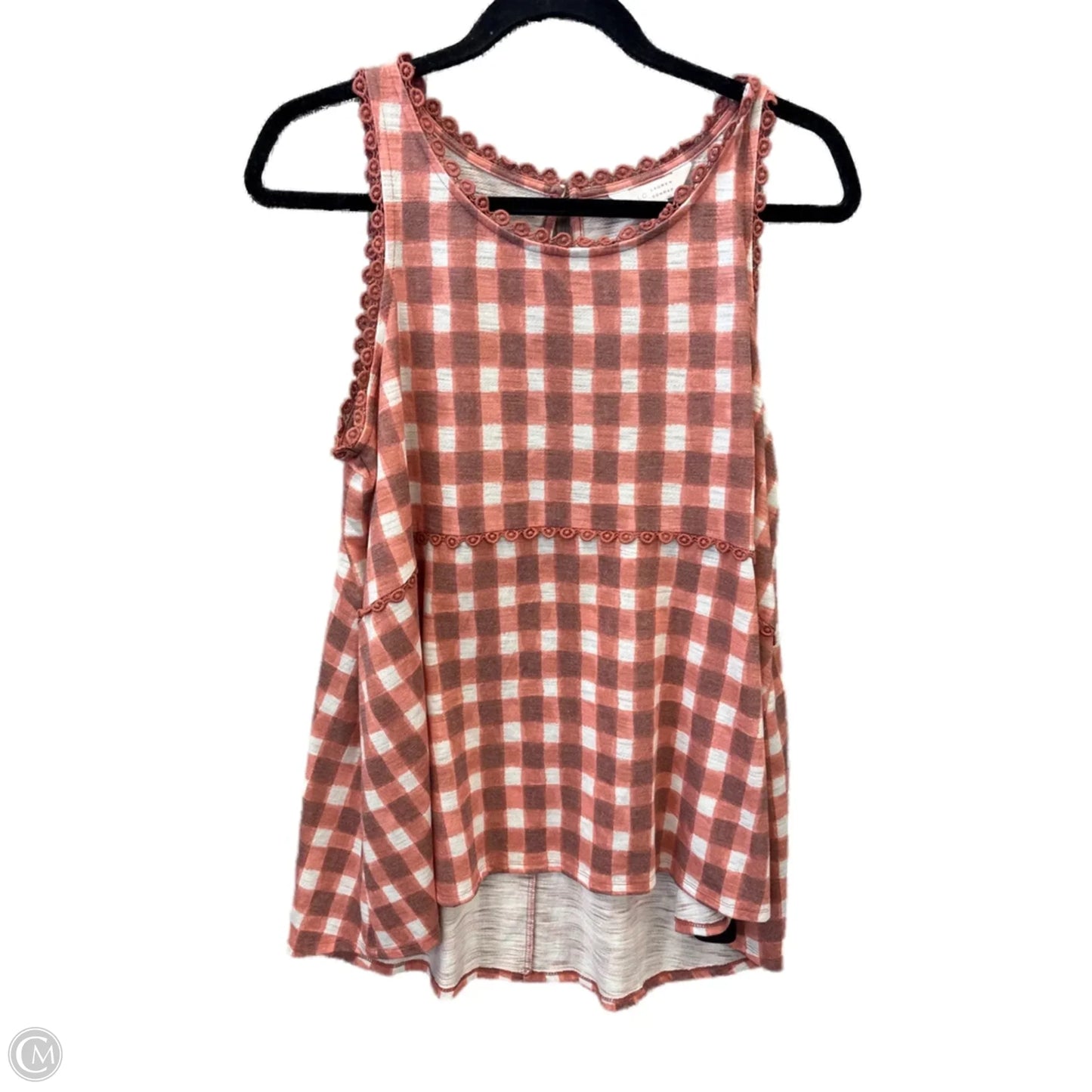 Top Sleeveless By Clothes Mentor In Multi-colored, Size: L