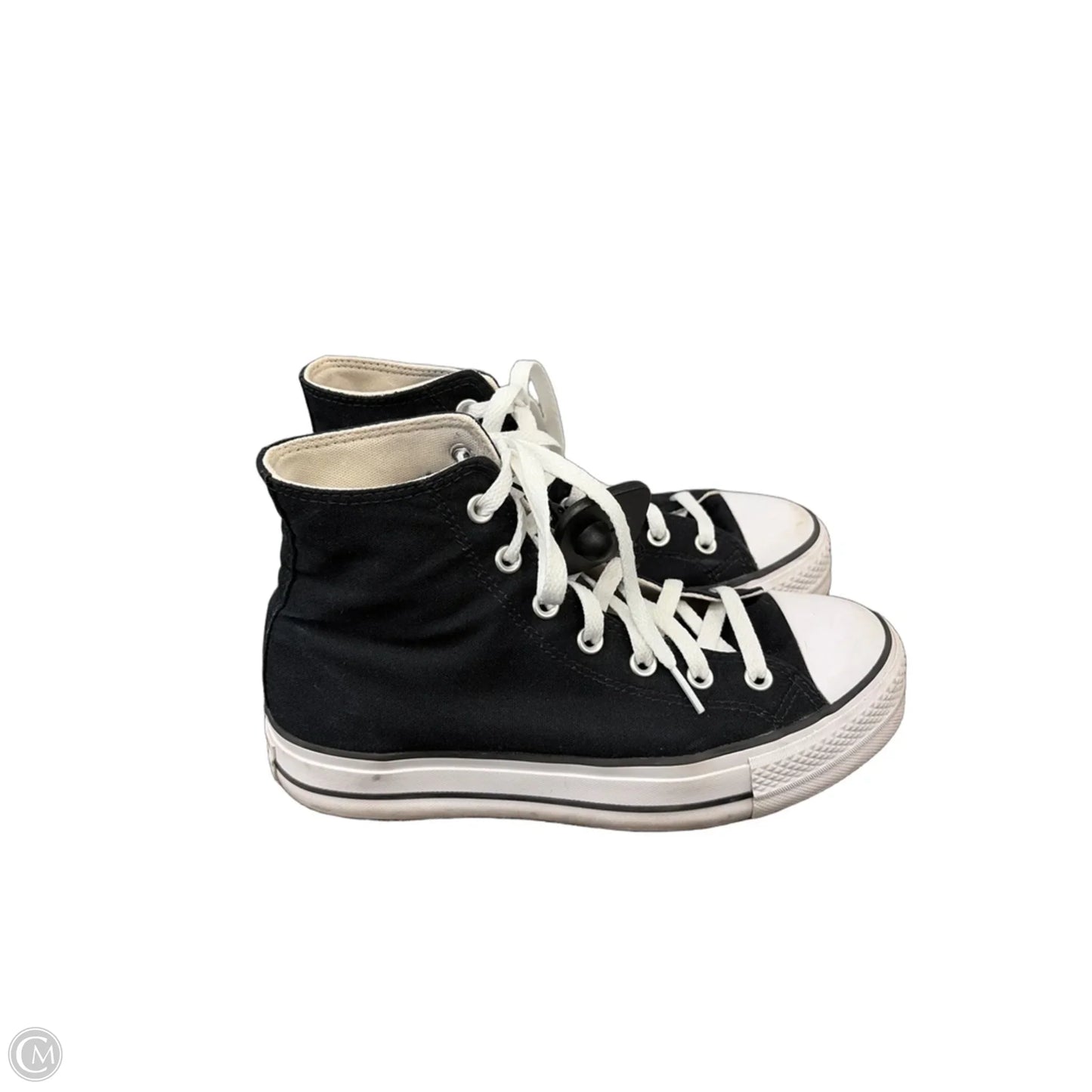 Shoes Sneakers By Converse In Black & White, Size: 9
