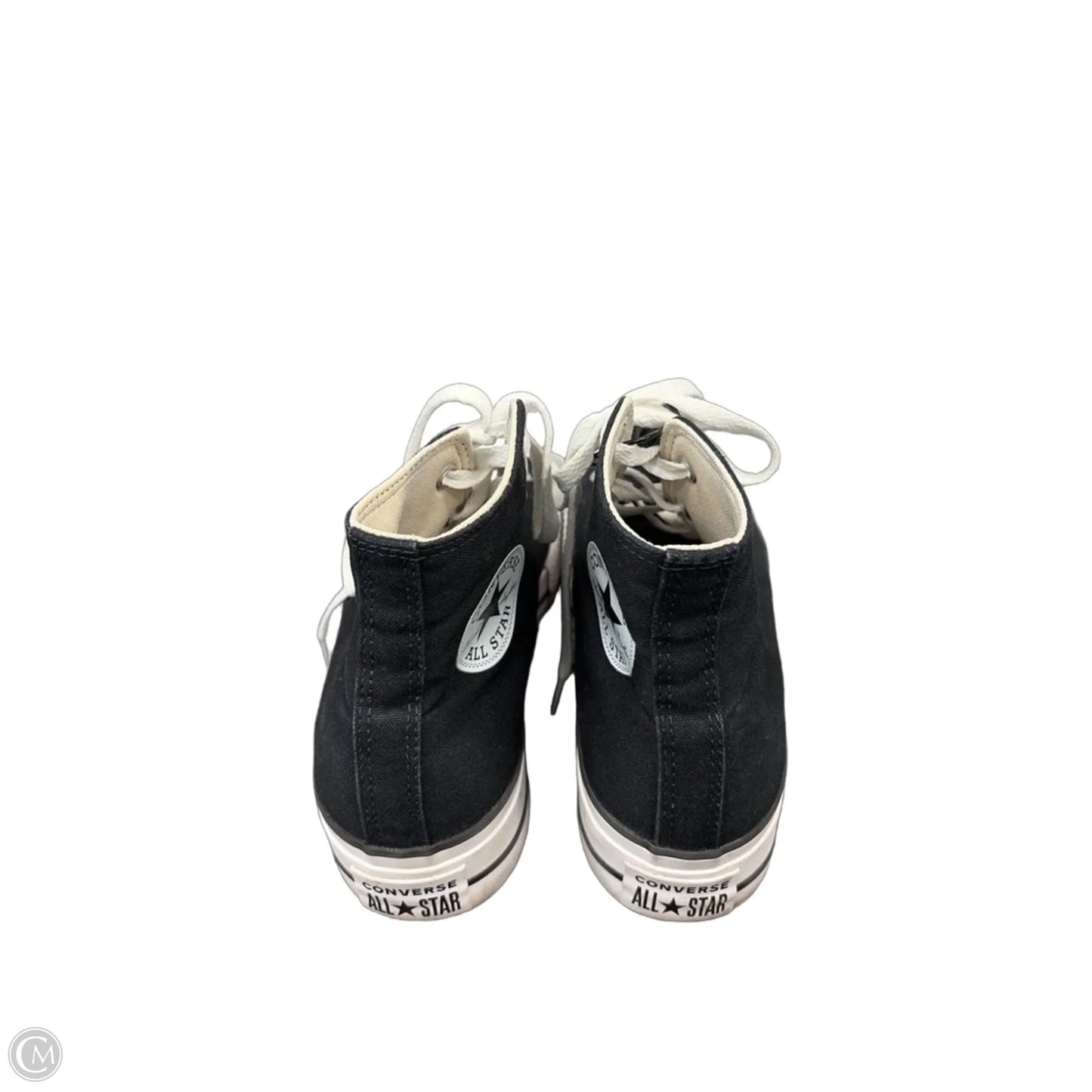 Shoes Sneakers By Converse In Black & White, Size: 9