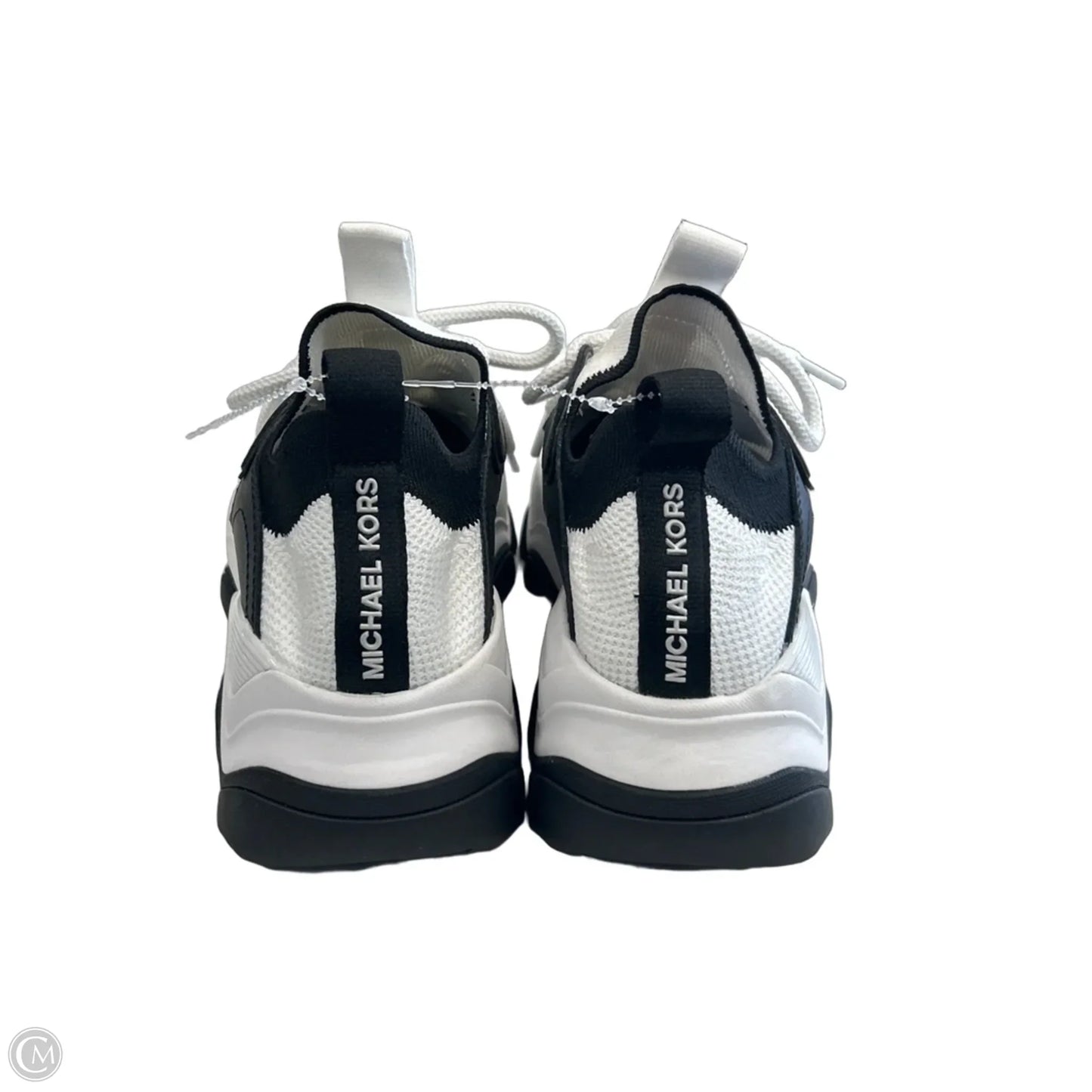 Shoes Sneakers By Michael By Michael Kors In Black & White, Size: 9