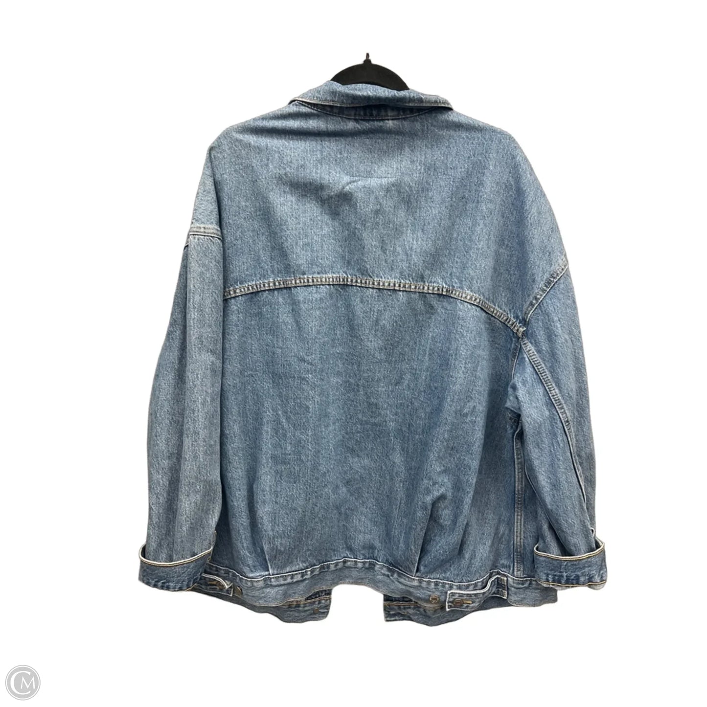 Jacket Denim By Levis In Blue Denim, Size: 1x