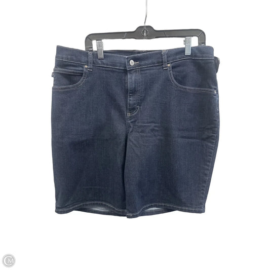Shorts By Lee In Blue Denim, Size: 16