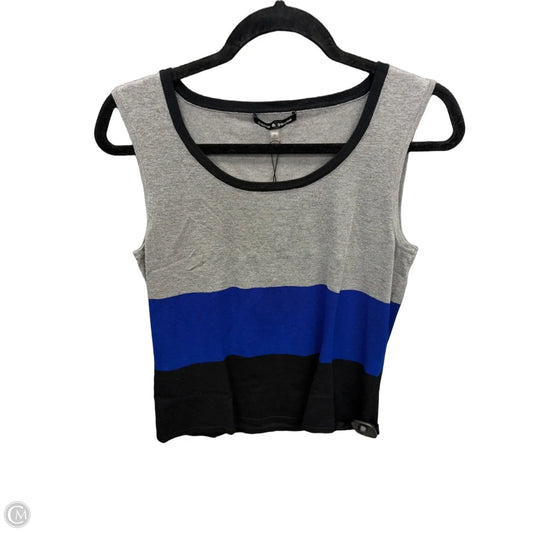 Top Sleeveless By Cable And Gauge In Multi-colored, Size: M