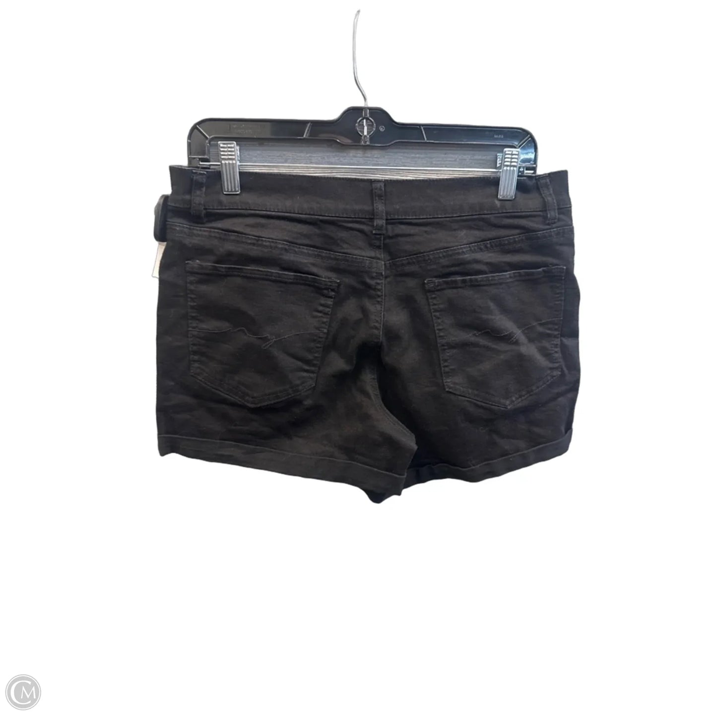 Shorts By Clothes Mentor In Black Denim, Size: 10