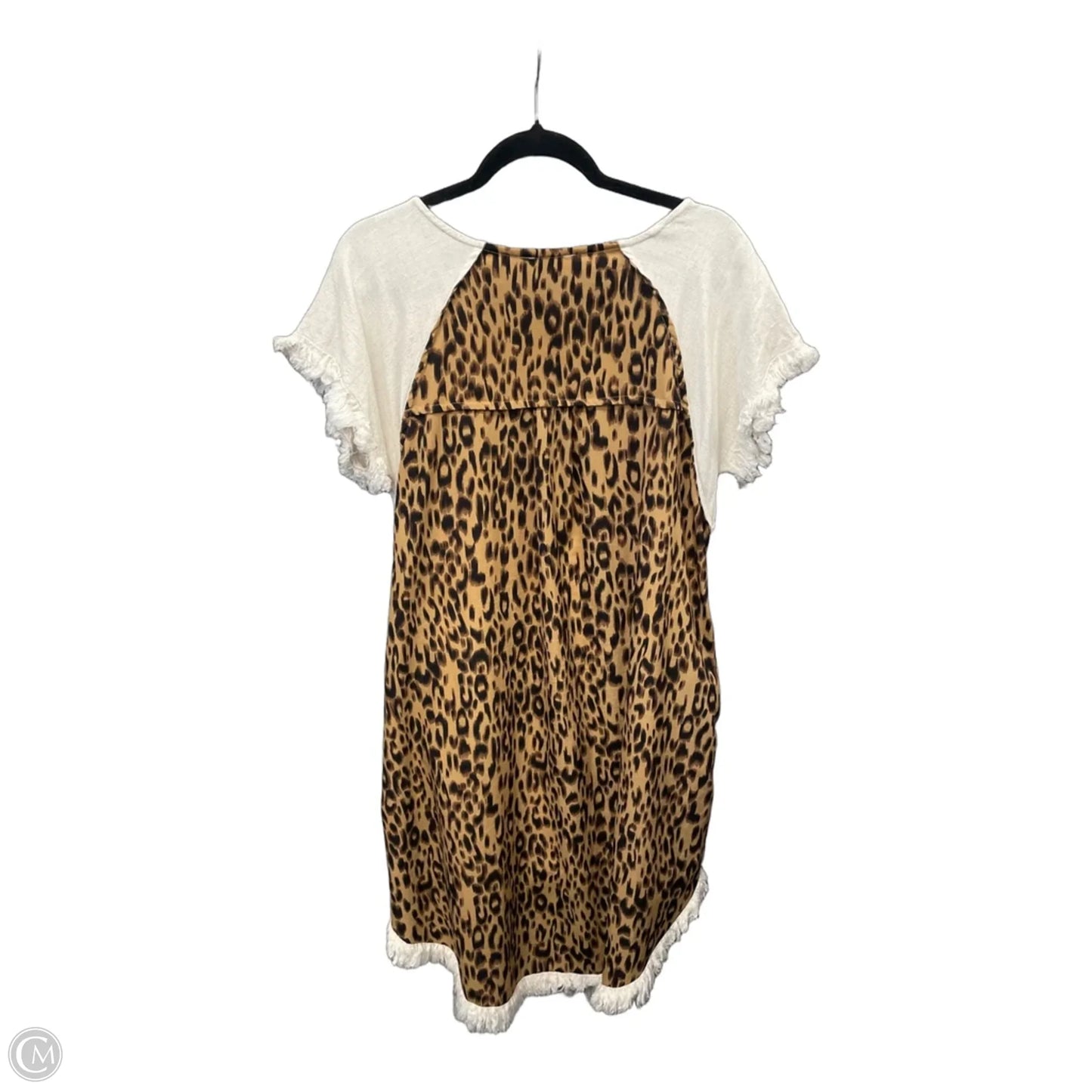 Dress Casual Midi By Umgee In Animal Print, Size: L