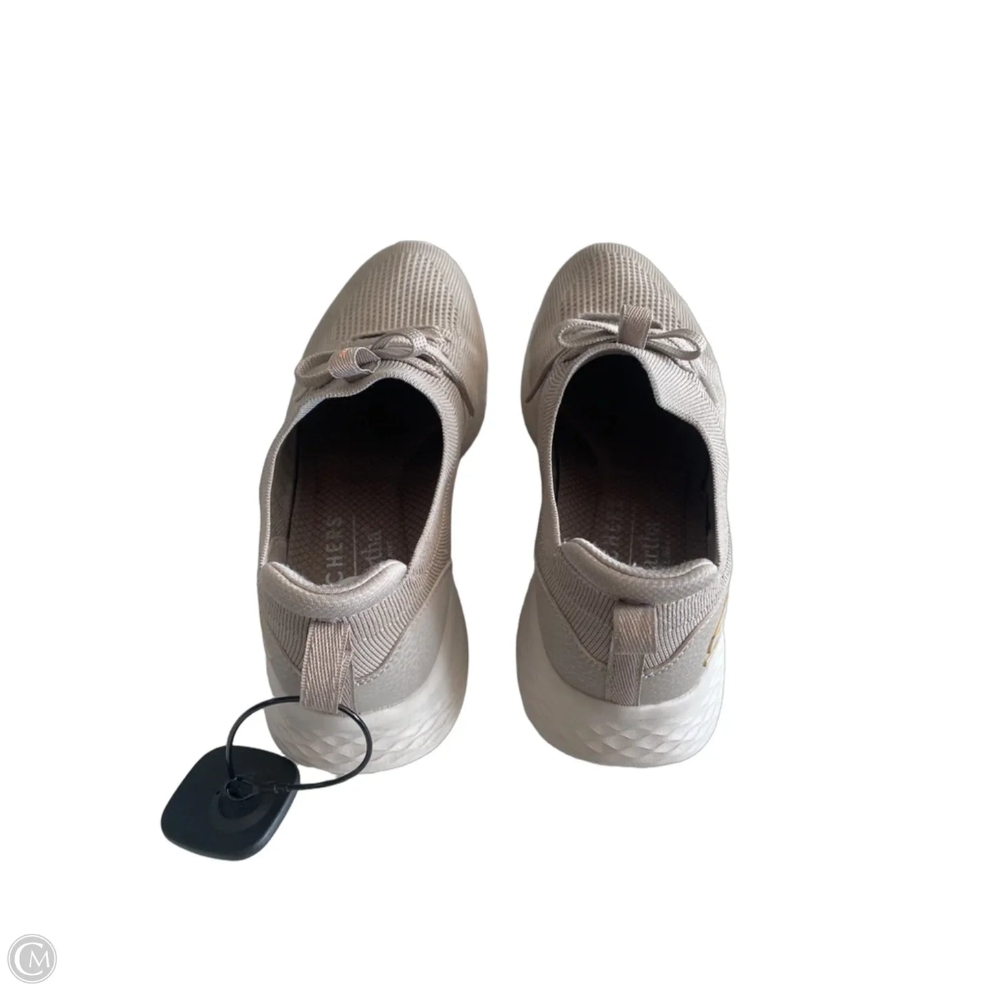 Shoes Athletic By Skechers In Beige, Size: 7.5