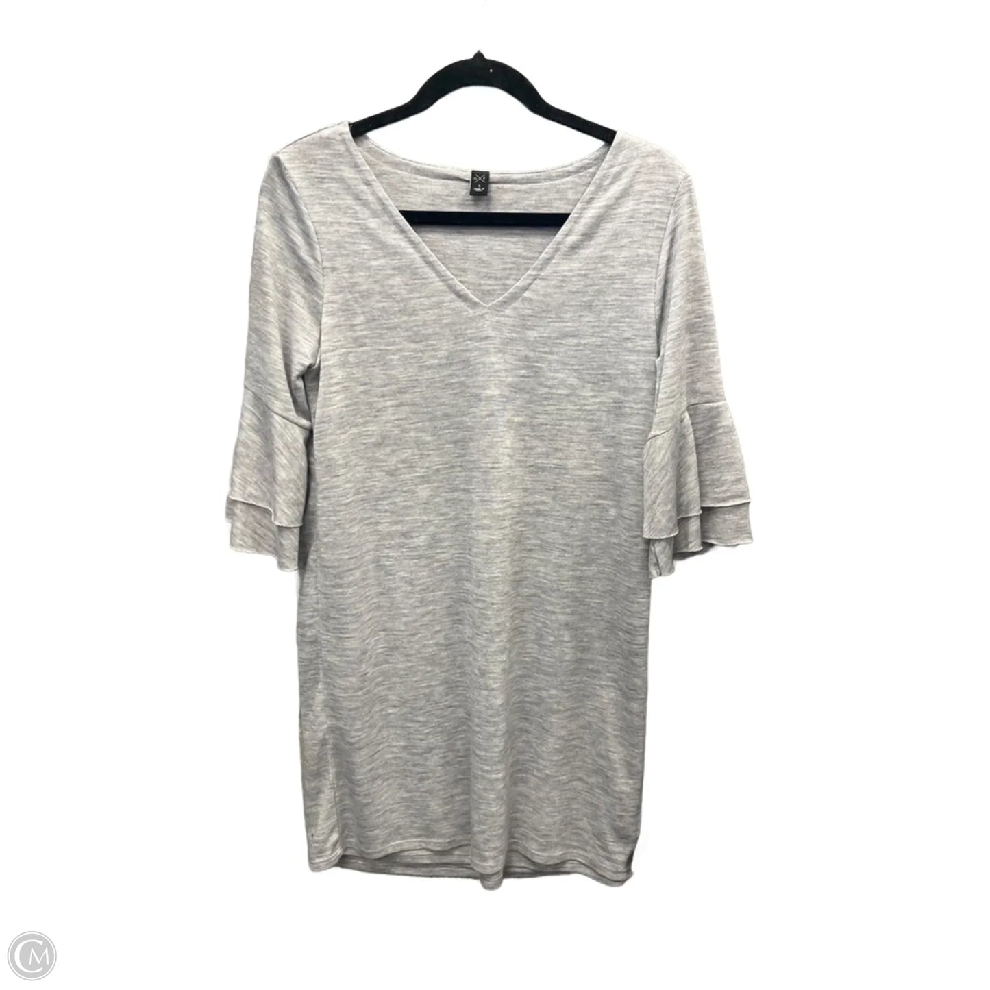 Dress Casual Midi By Clothes Mentor In Grey, Size: S