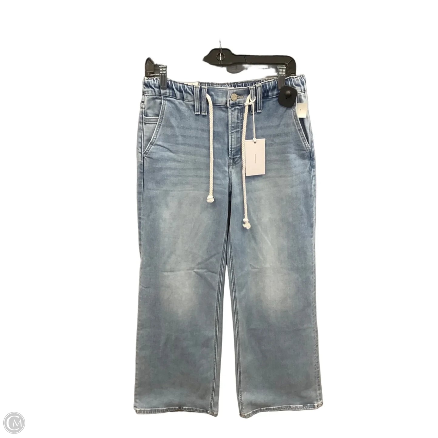 Jeans Wide Leg By Vervet In Blue Denim, Size: 6