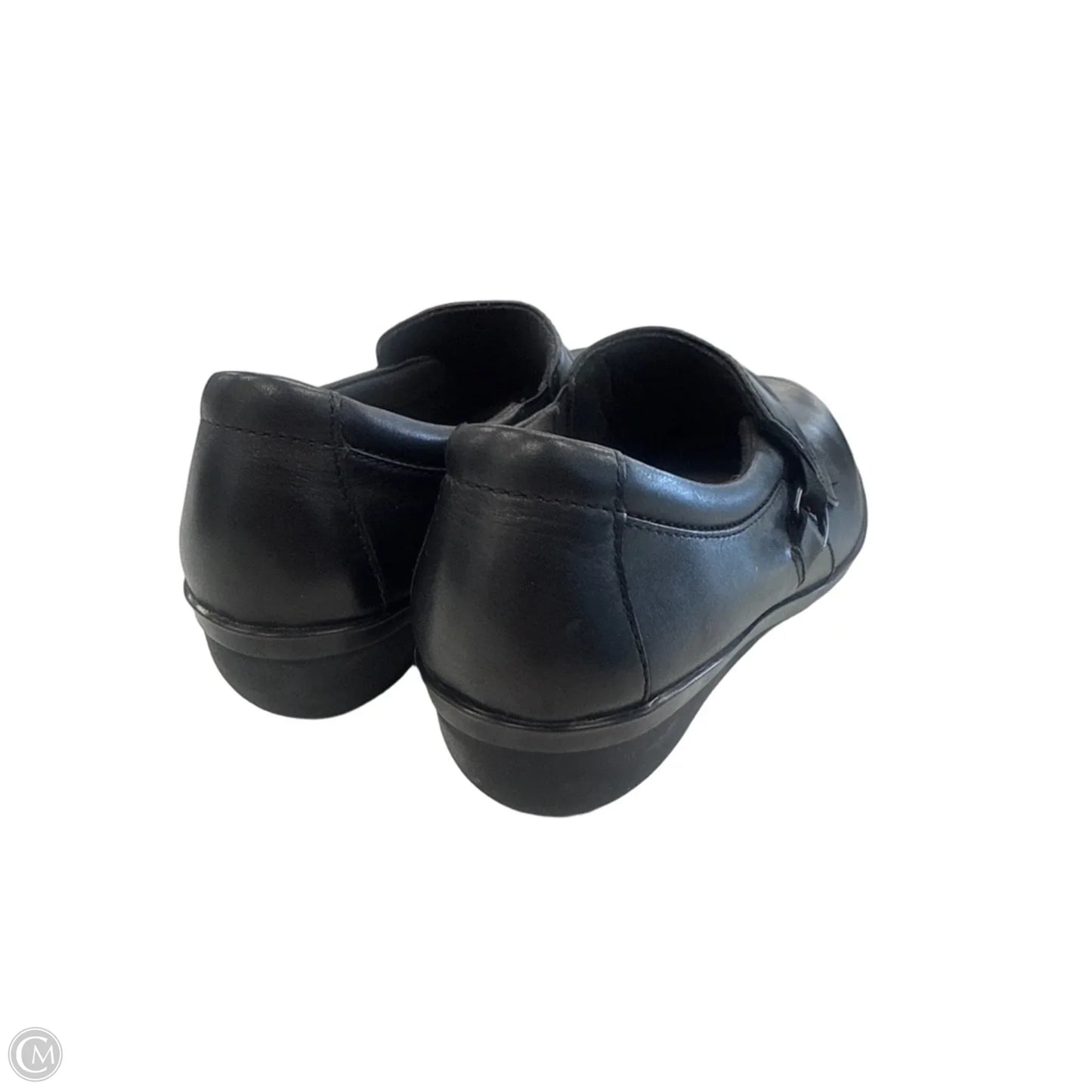 Shoes Flats By Clarks In Black, Size: 7.5