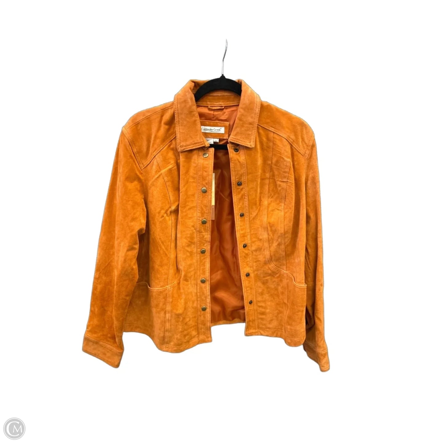Jacket Other By Coldwater Creek In Orange, Size: L