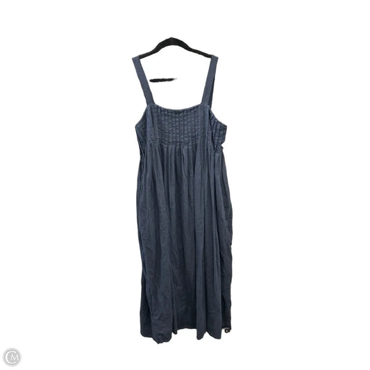 Dress Casual Midi By Banana Republic In Navy, Size: S
