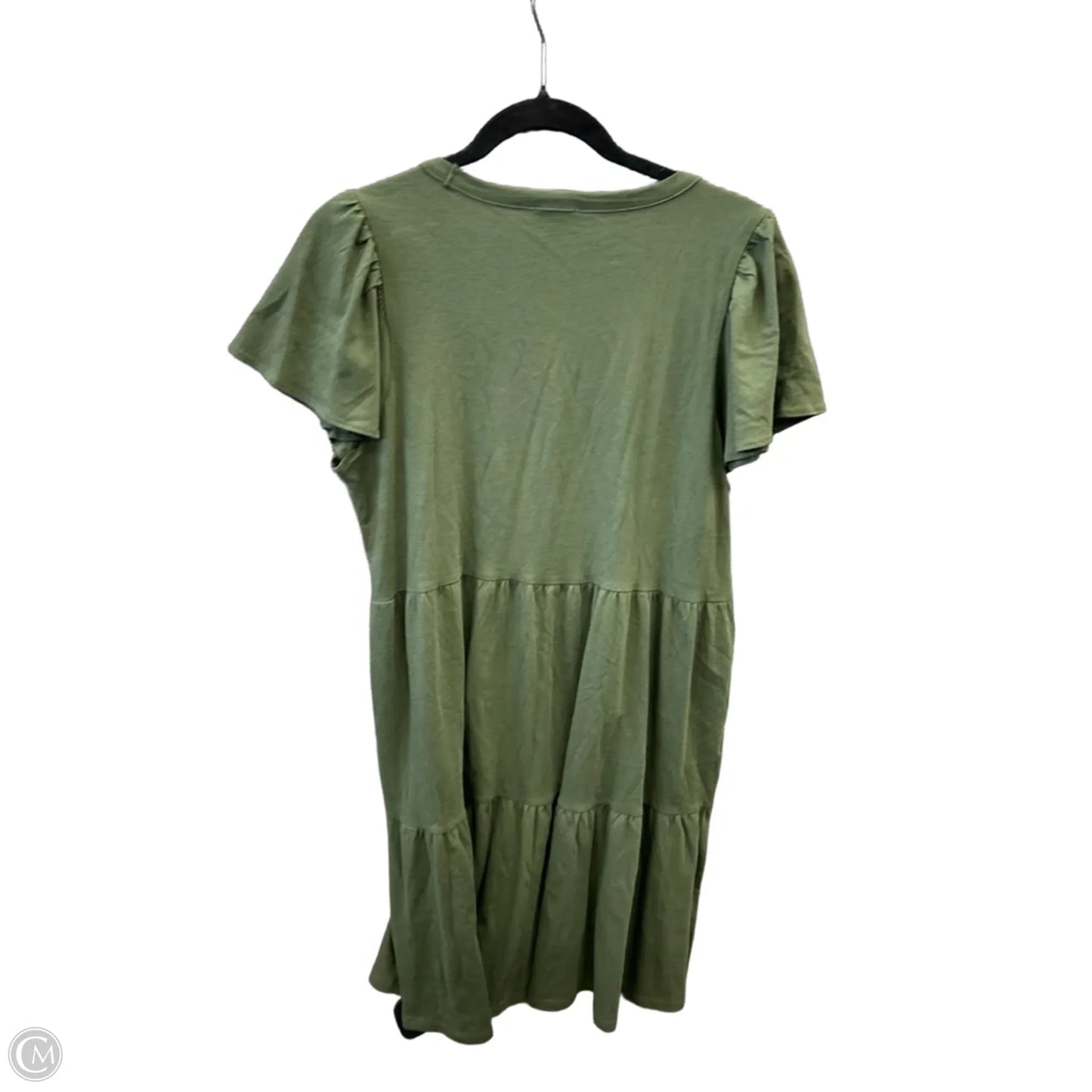 Dress Casual Midi By J. Crew In Green, Size: S
