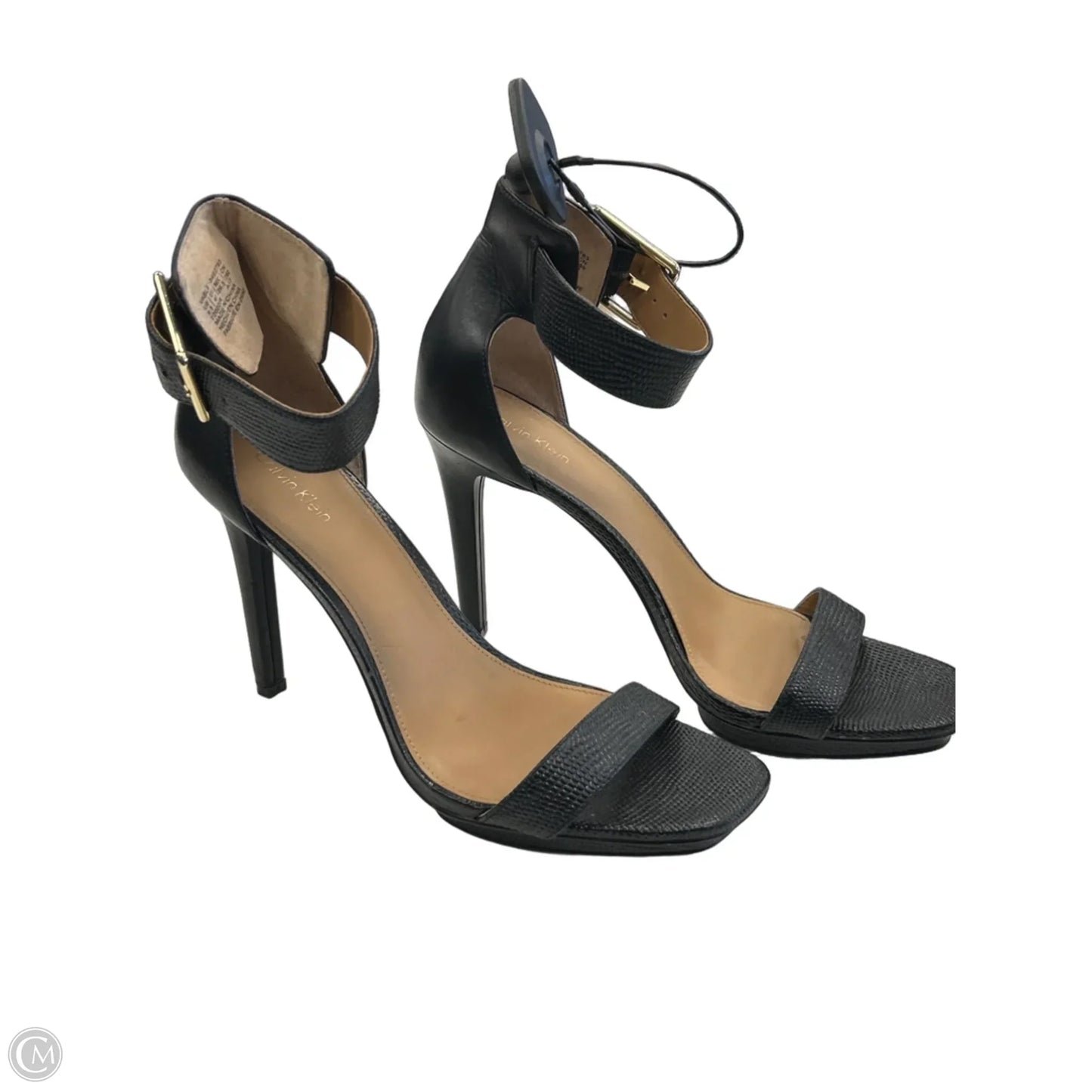 Shoes Heels Stiletto By Calvin Klein In Black, Size: 9.5