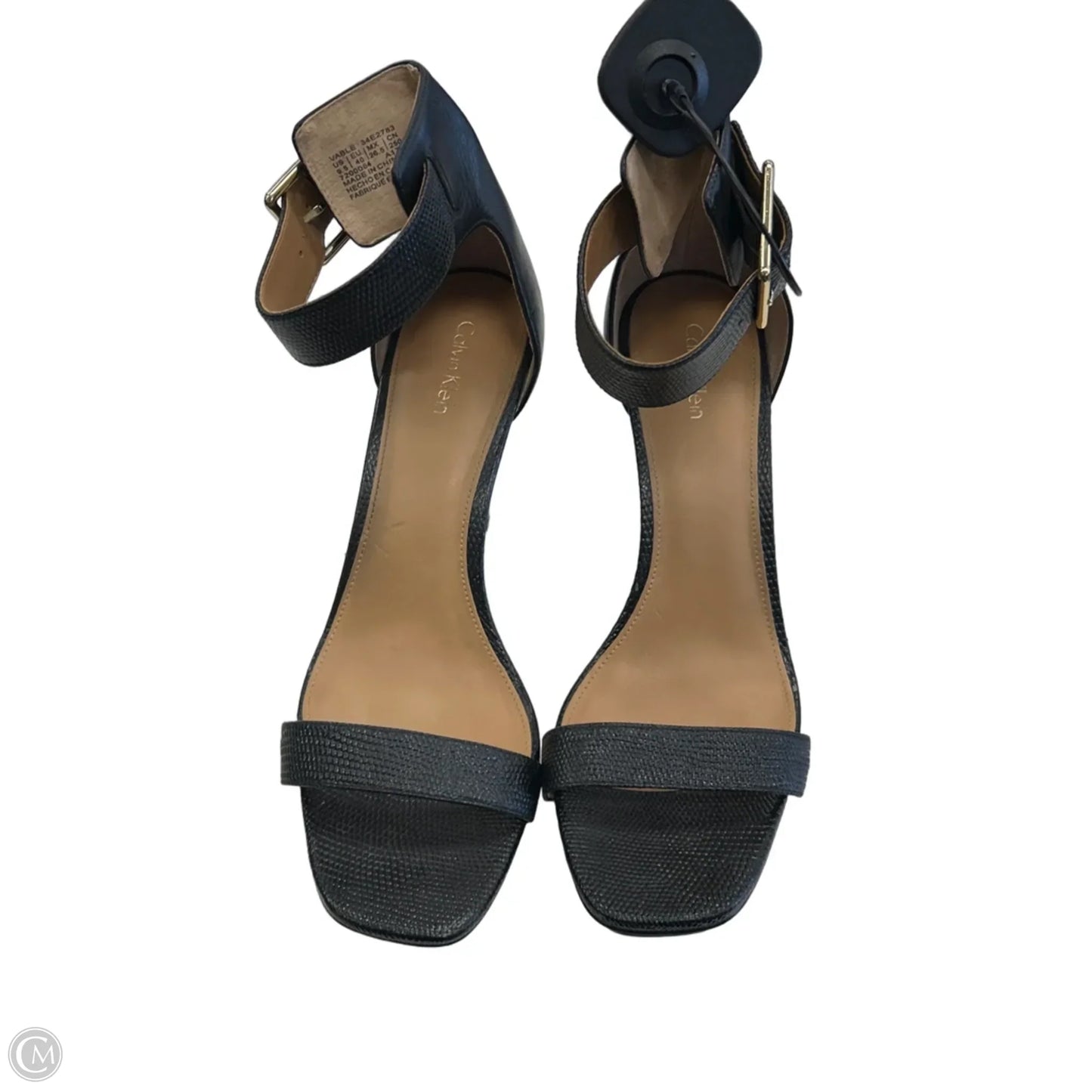 Shoes Heels Stiletto By Calvin Klein In Black, Size: 9.5