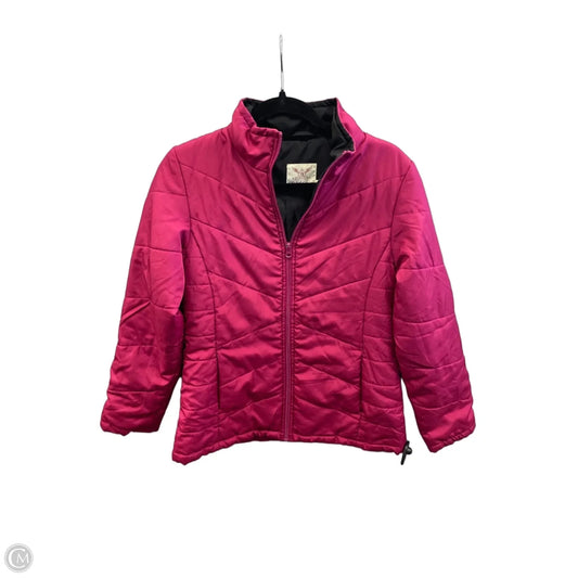 Coat Puffer & Quilted By Faded Glory In Purple, Size: S