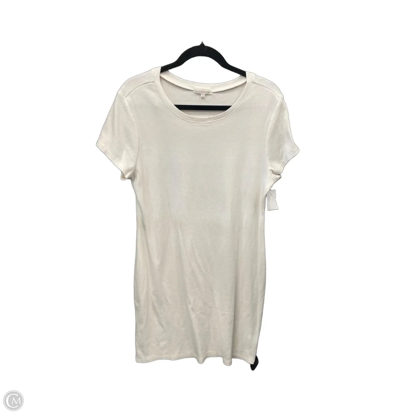 Dress Casual Midi By Ultra Flirt In Beige, Size: 1x