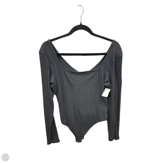 Bodysuit By American Eagle In Grey, Size: L
