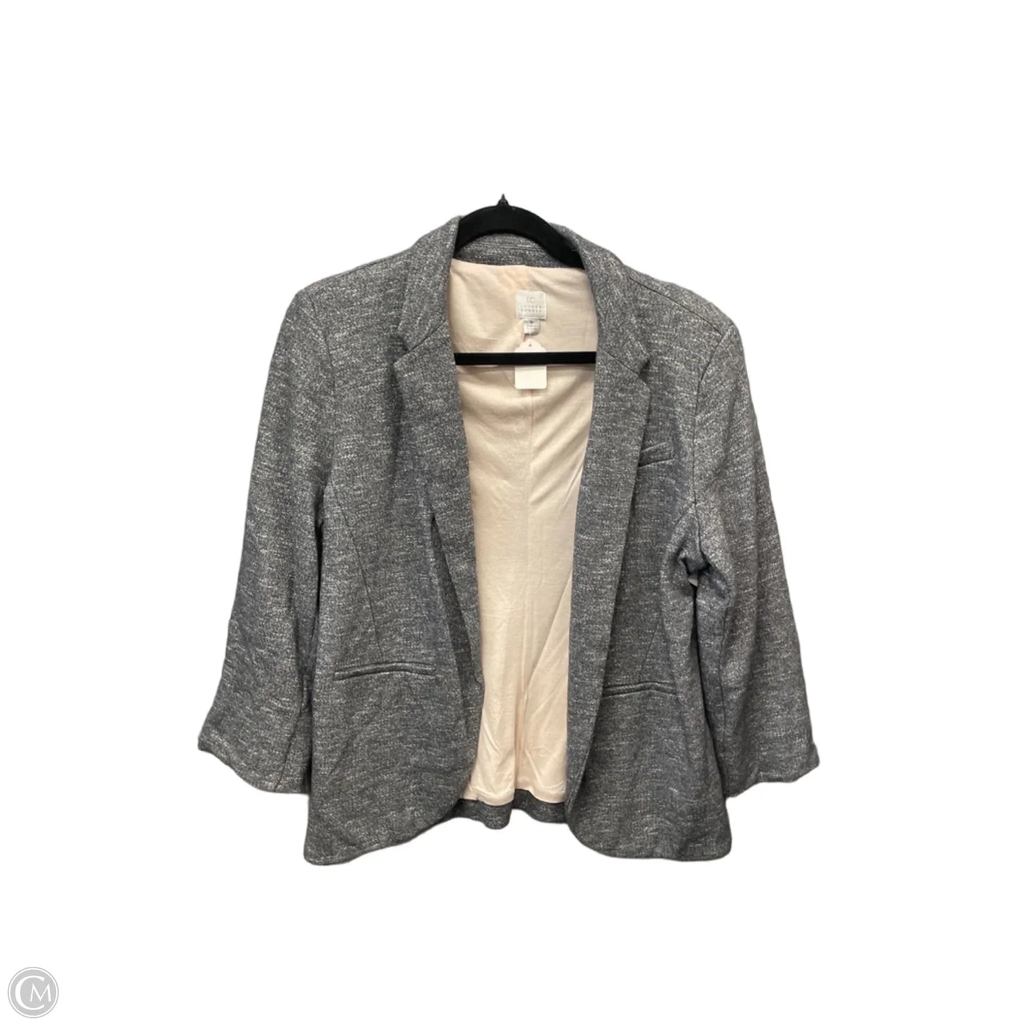Blazer By Lc Lauren Conrad In Grey, Size: M