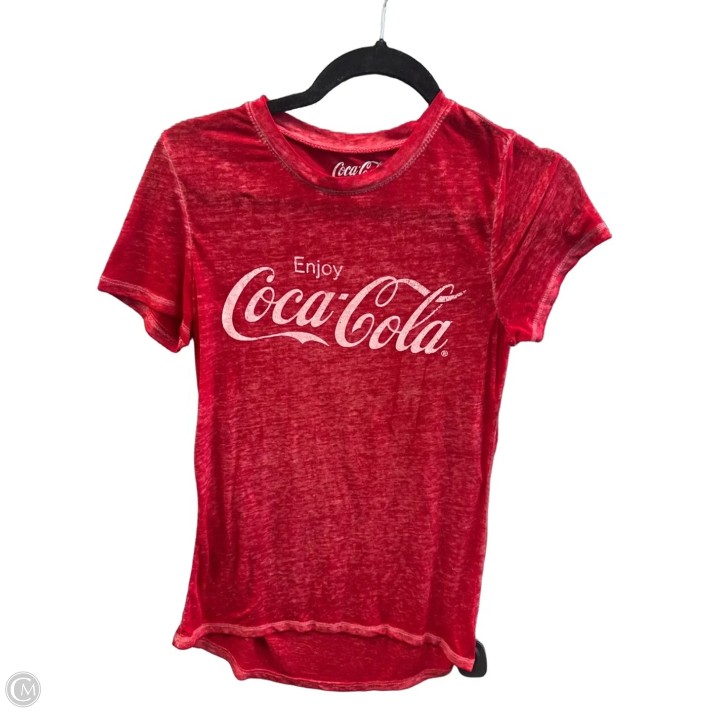 Top Short Sleeve By Clothes Mentor In Red, Size: S