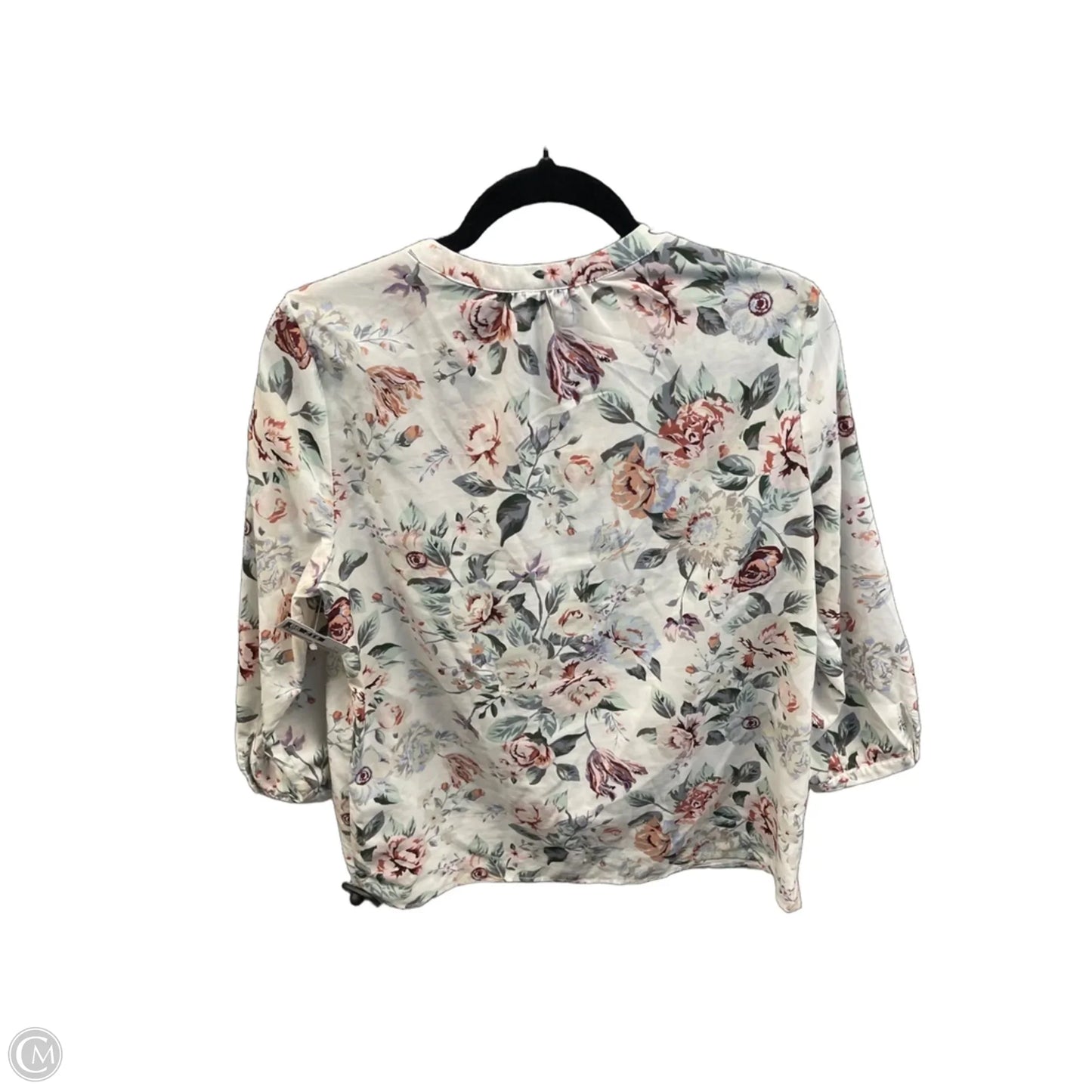 Top Long Sleeve By Dalia In Floral Print, Size: M
