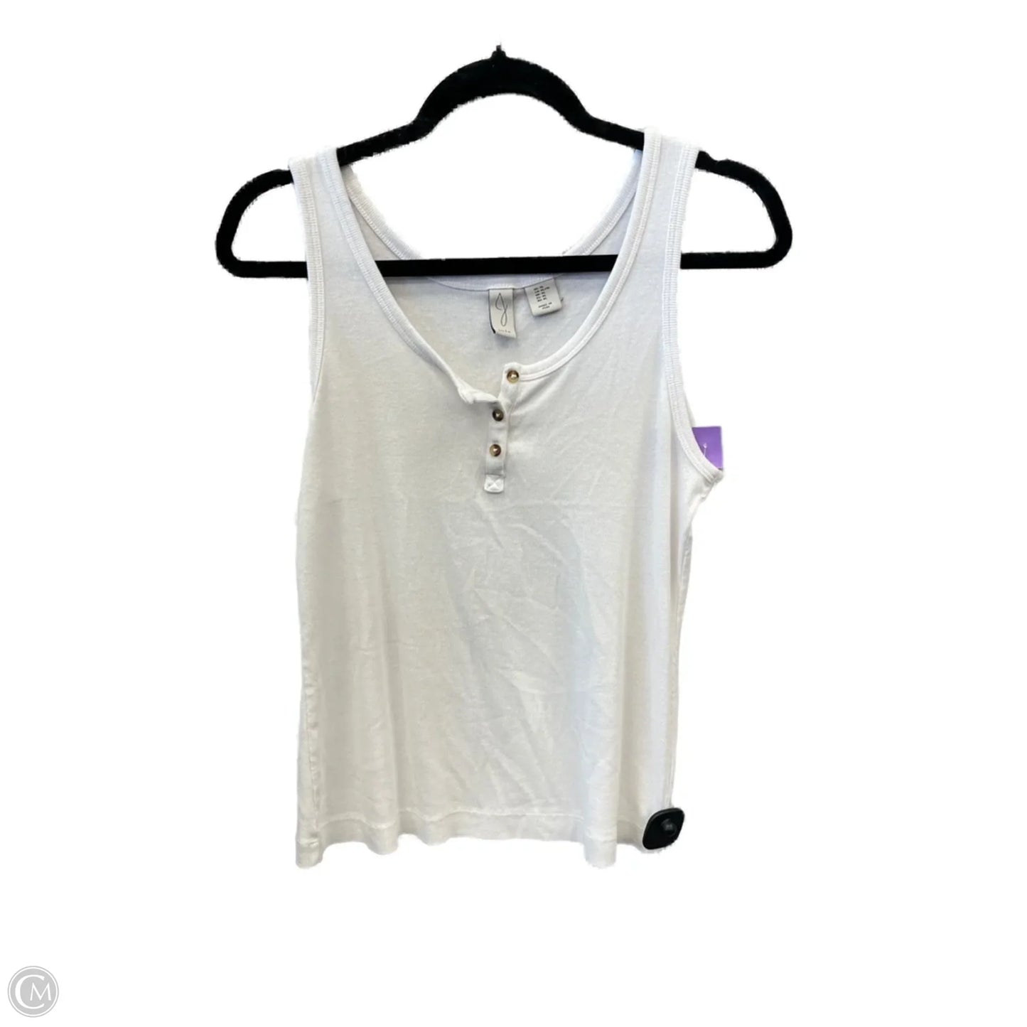 Top Sleeveless Basic By Joie In White, Size: Xl