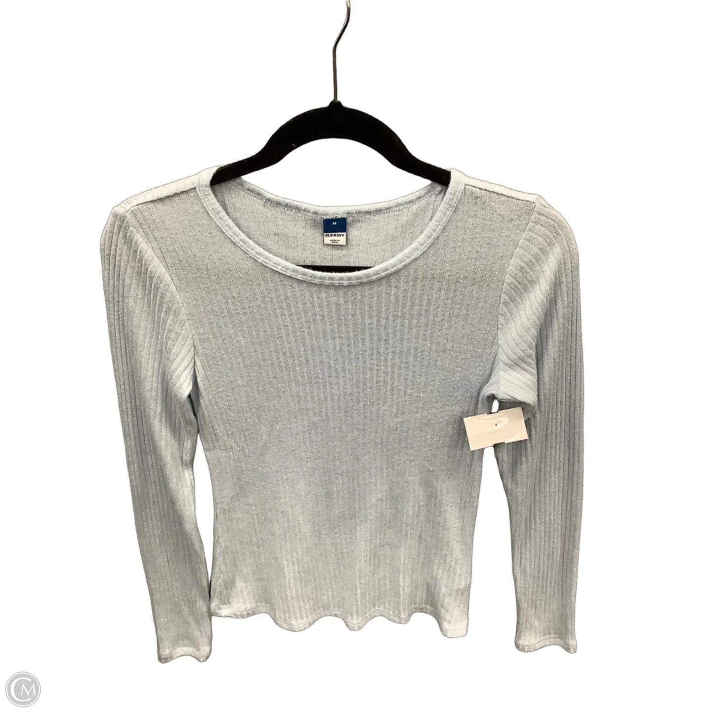 Top Long Sleeve By Old Navy In Blue, Size: M