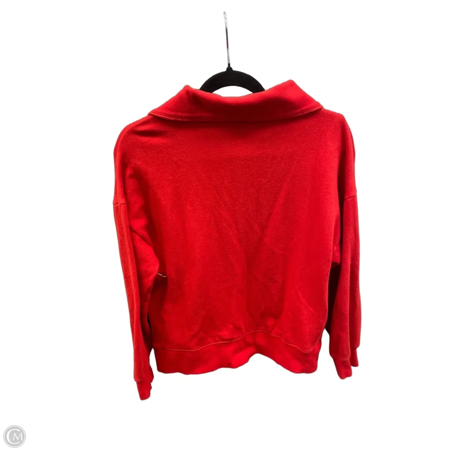 Sweatshirt Collar By Pink In Red, Size: Xs