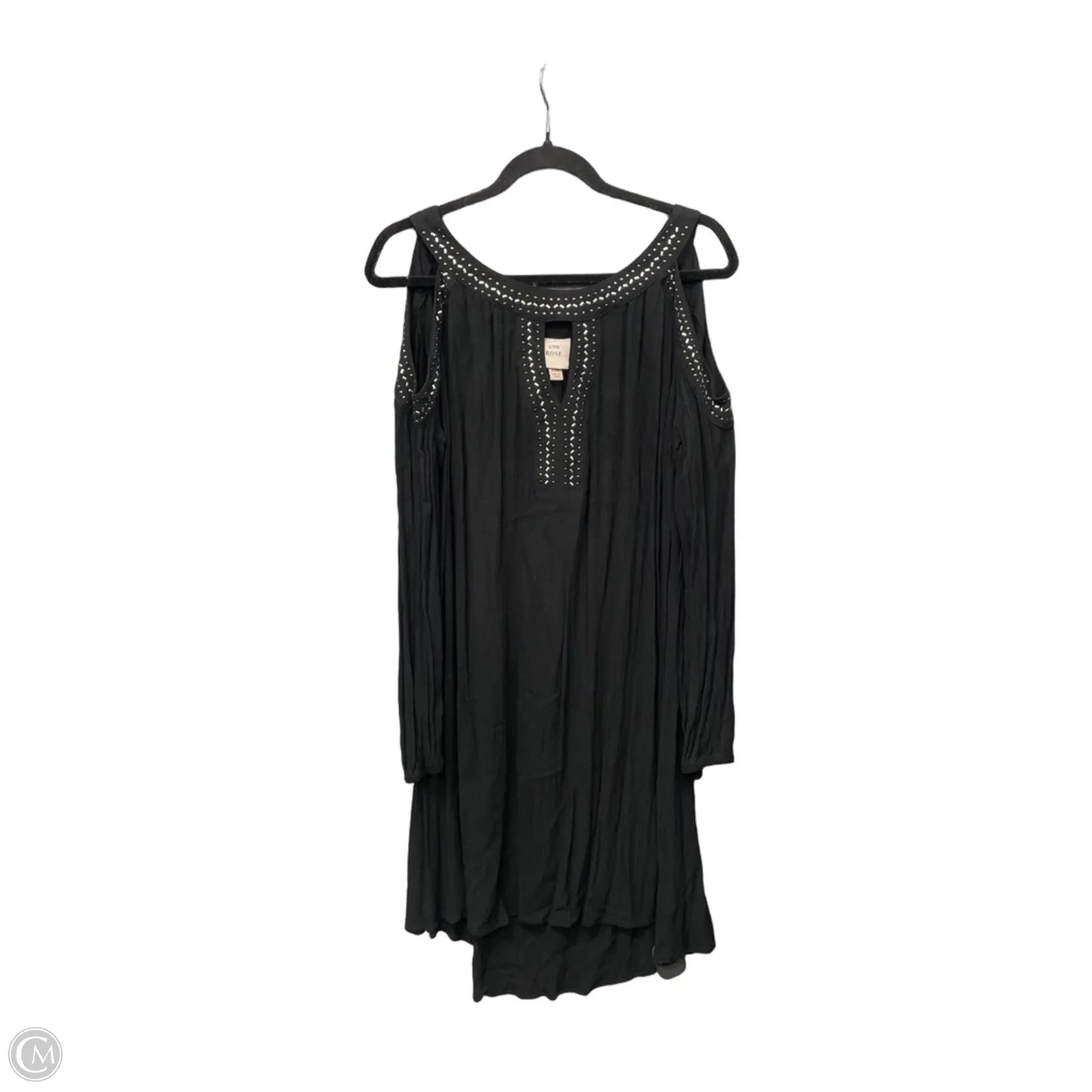 Dress Casual Midi By Knox Rose In Black, Size: Xxl