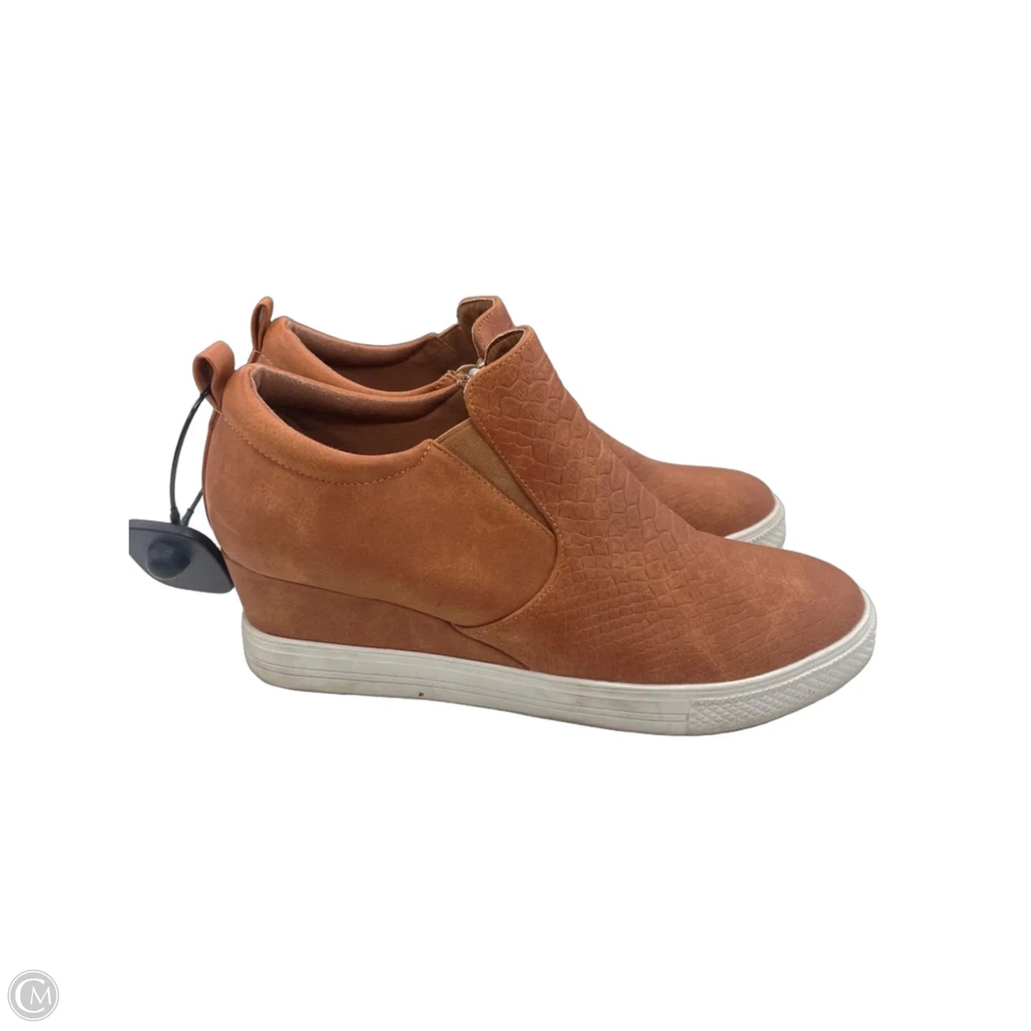 Shoes Flats By Clothes Mentor In Brown, Size: 11