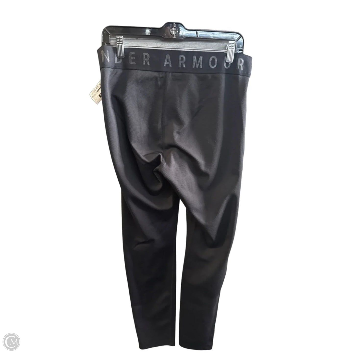 Athletic Leggings By Under Armour In Black, Size: M