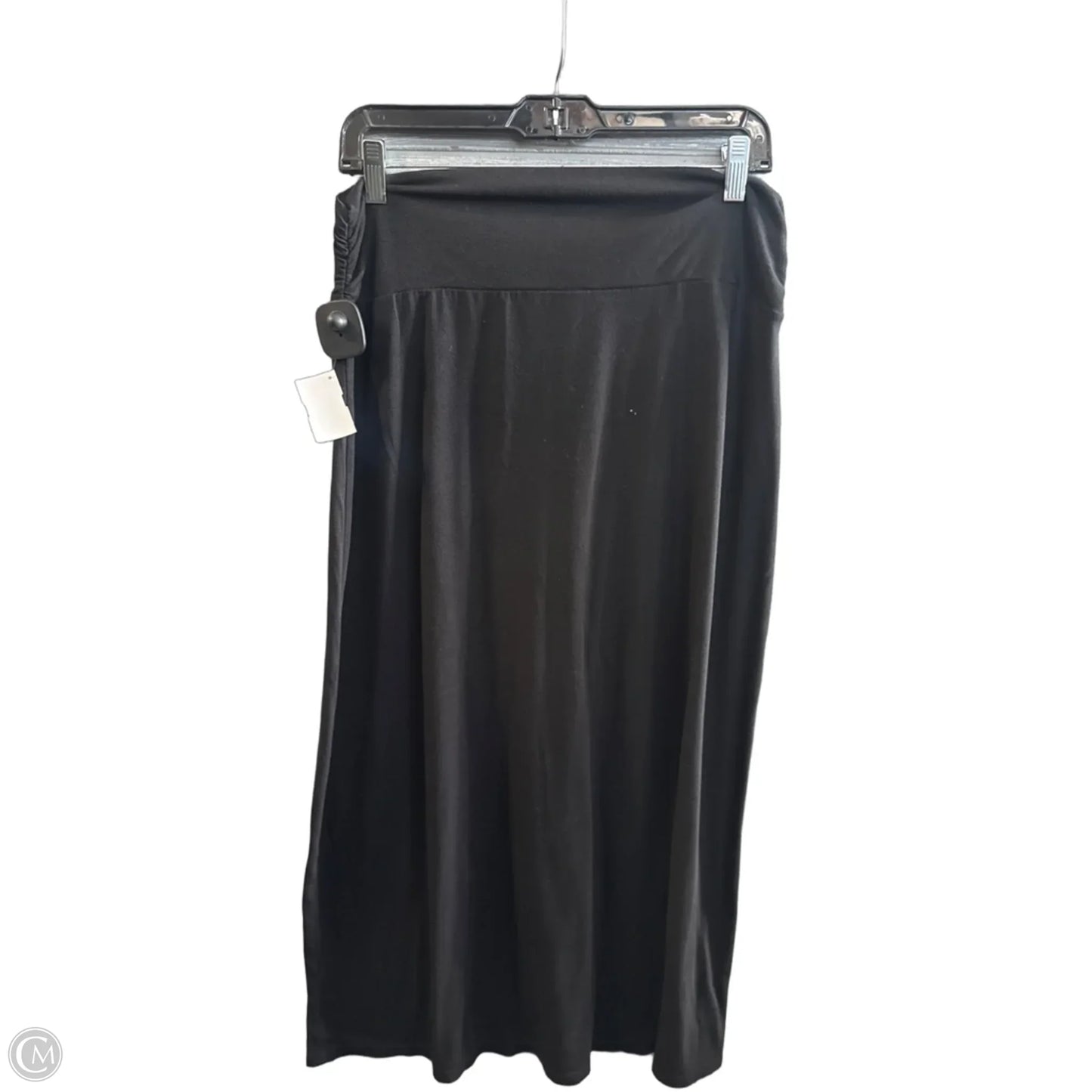 Skirt Maxi By Faded Glory In Black, Size: 8
