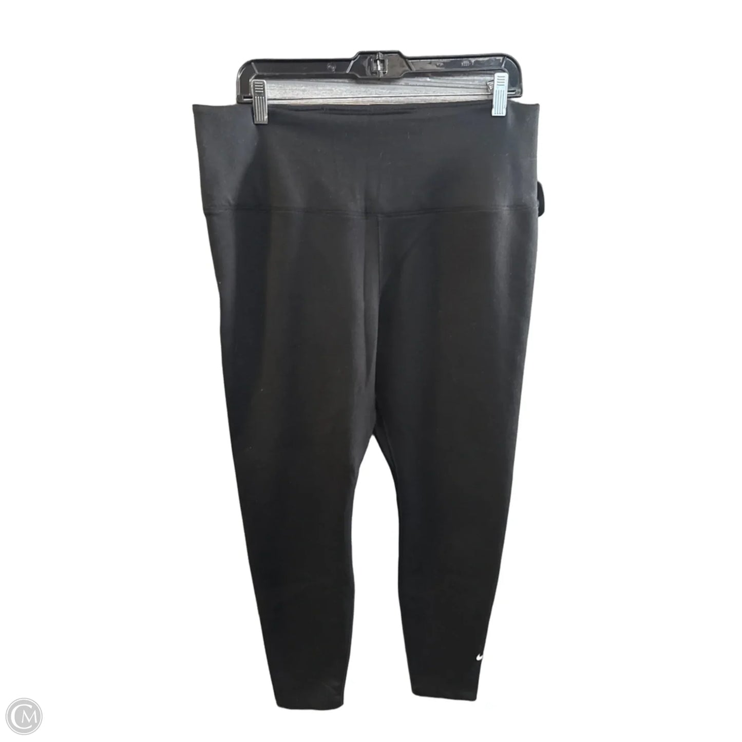 Athletic Leggings By Nike In Black, Size: Xl