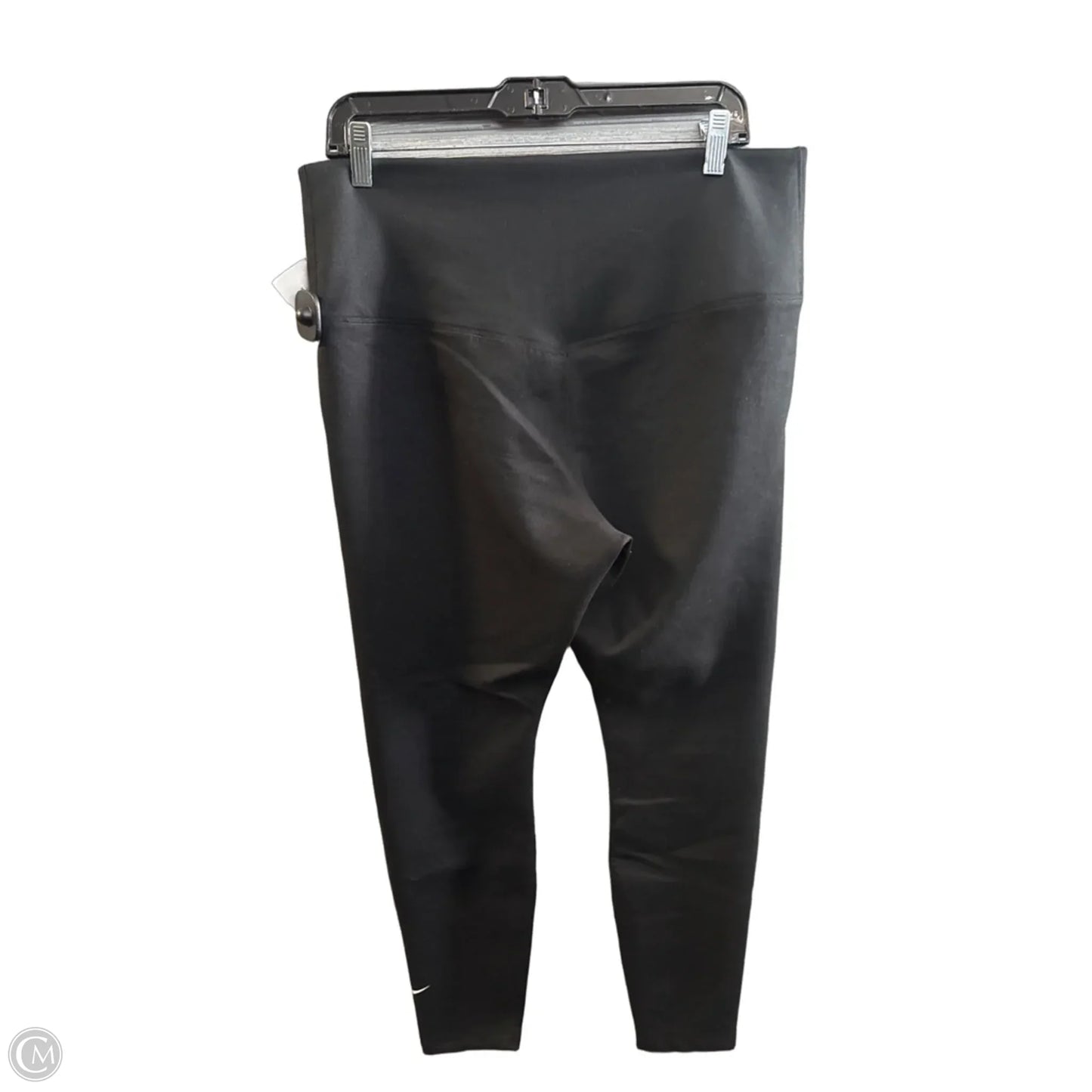 Athletic Leggings By Nike In Black, Size: Xl