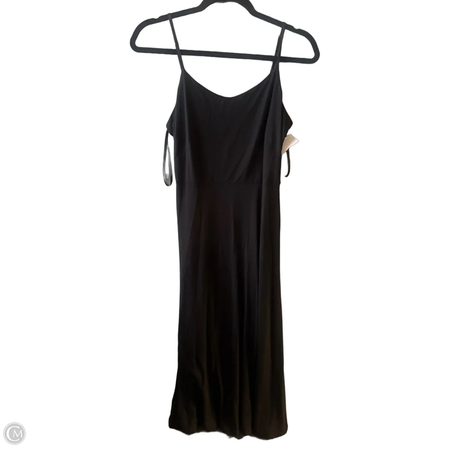 Dress Casual Midi By Loft In Black, Size: Xs