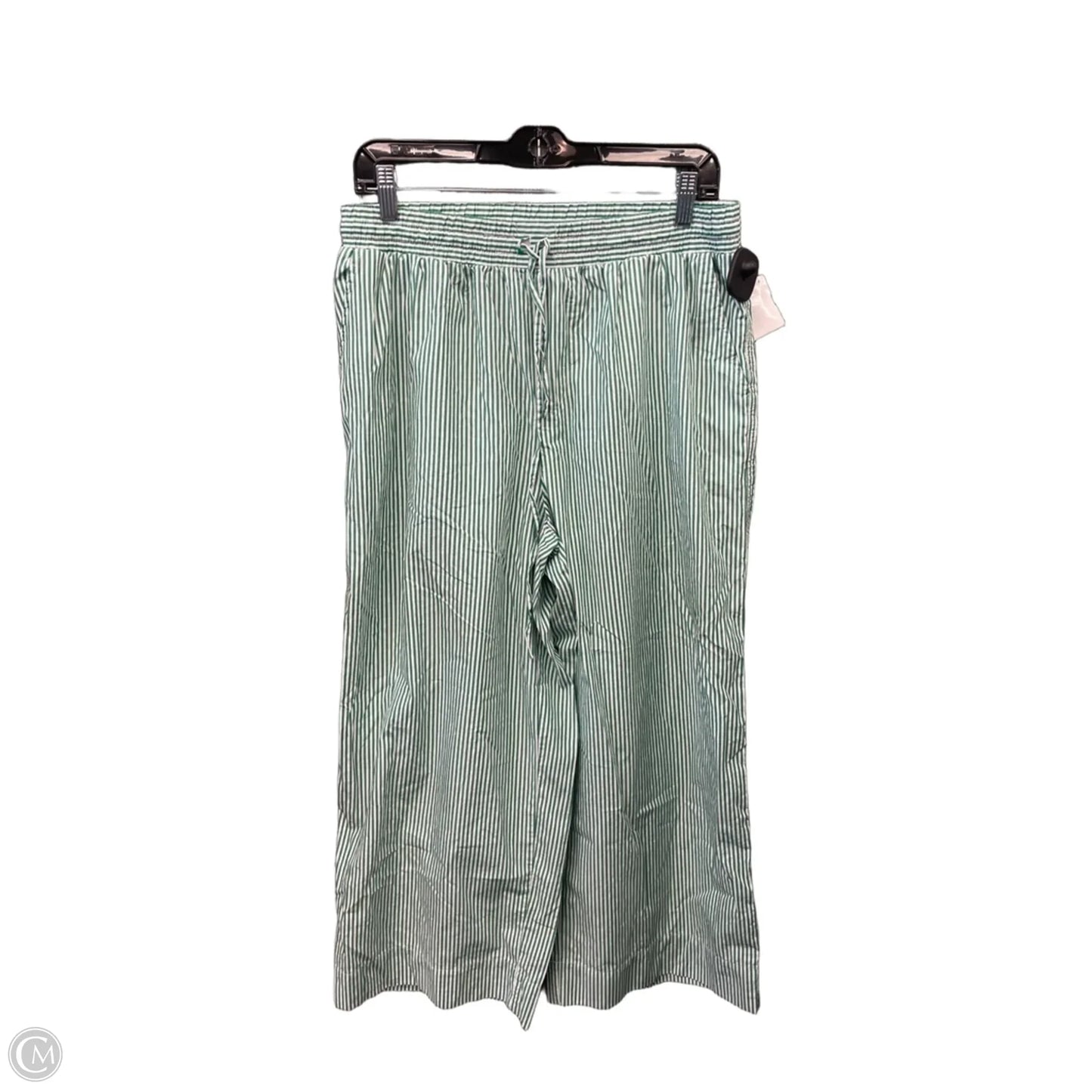 Pants Wide Leg By Free Assembly In Striped Pattern, Size: M