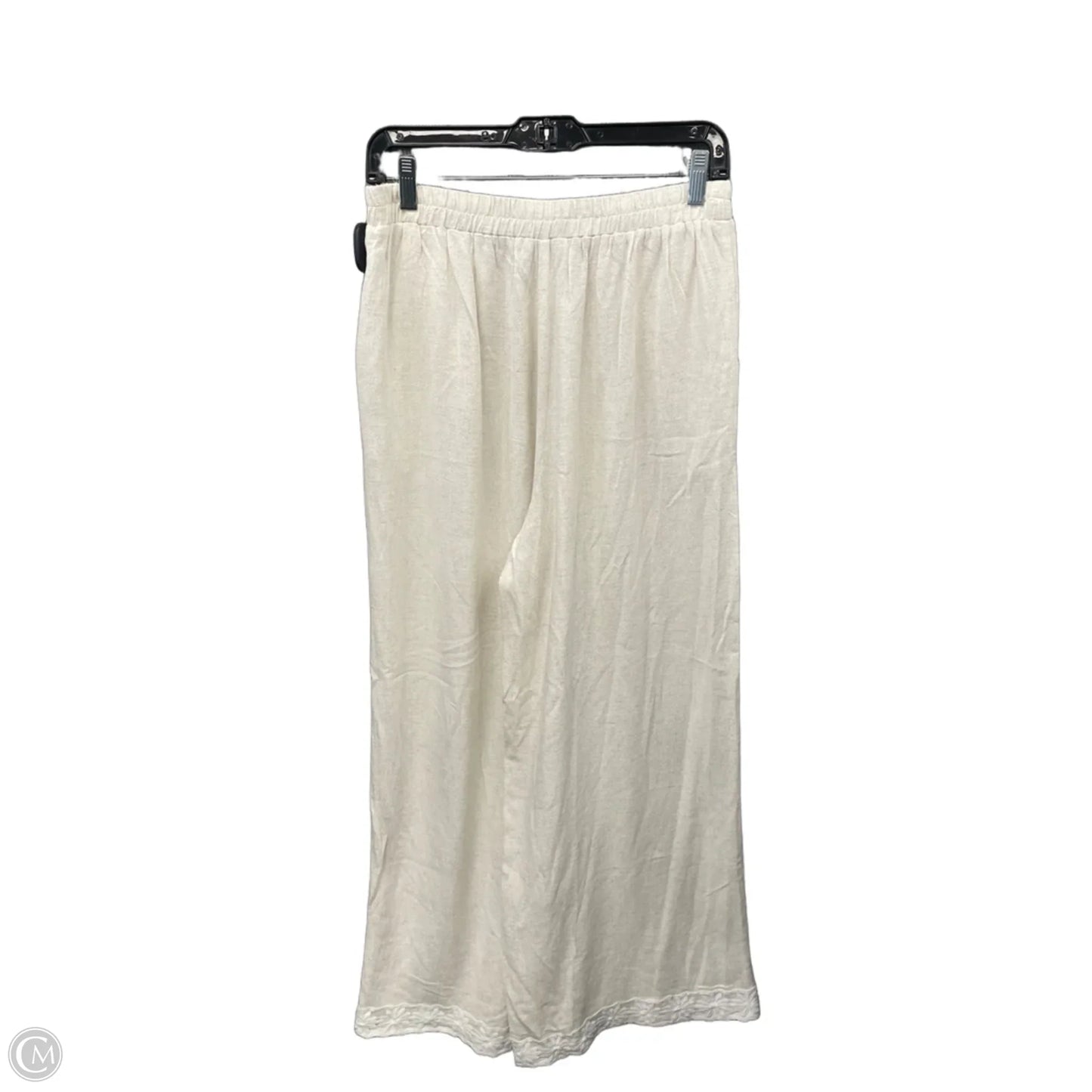 Pants Wide Leg By Clothes Mentor In Beige, Size: M