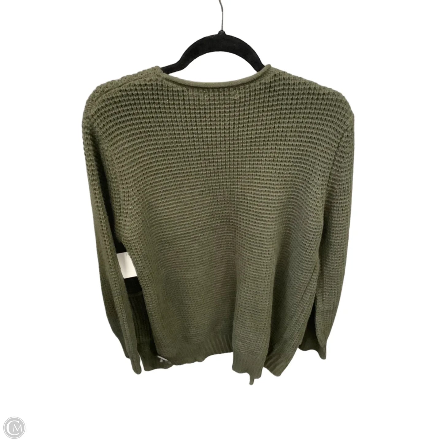 Cardigan By Zenana In Green, Size: S