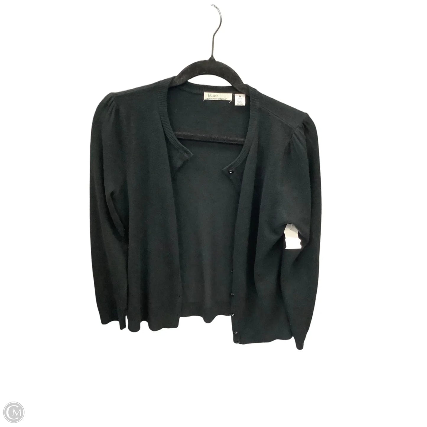 Cardigan By Luxe In Black, Size: M