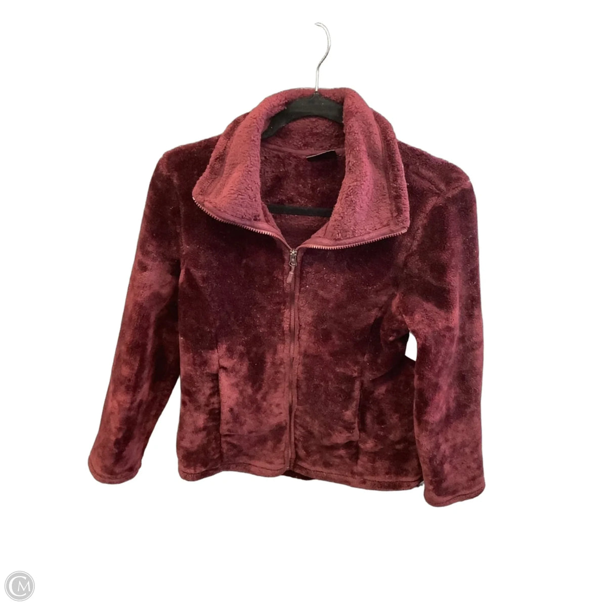 Sweatshirt Collar By 32 Degrees In Maroon, Size: M