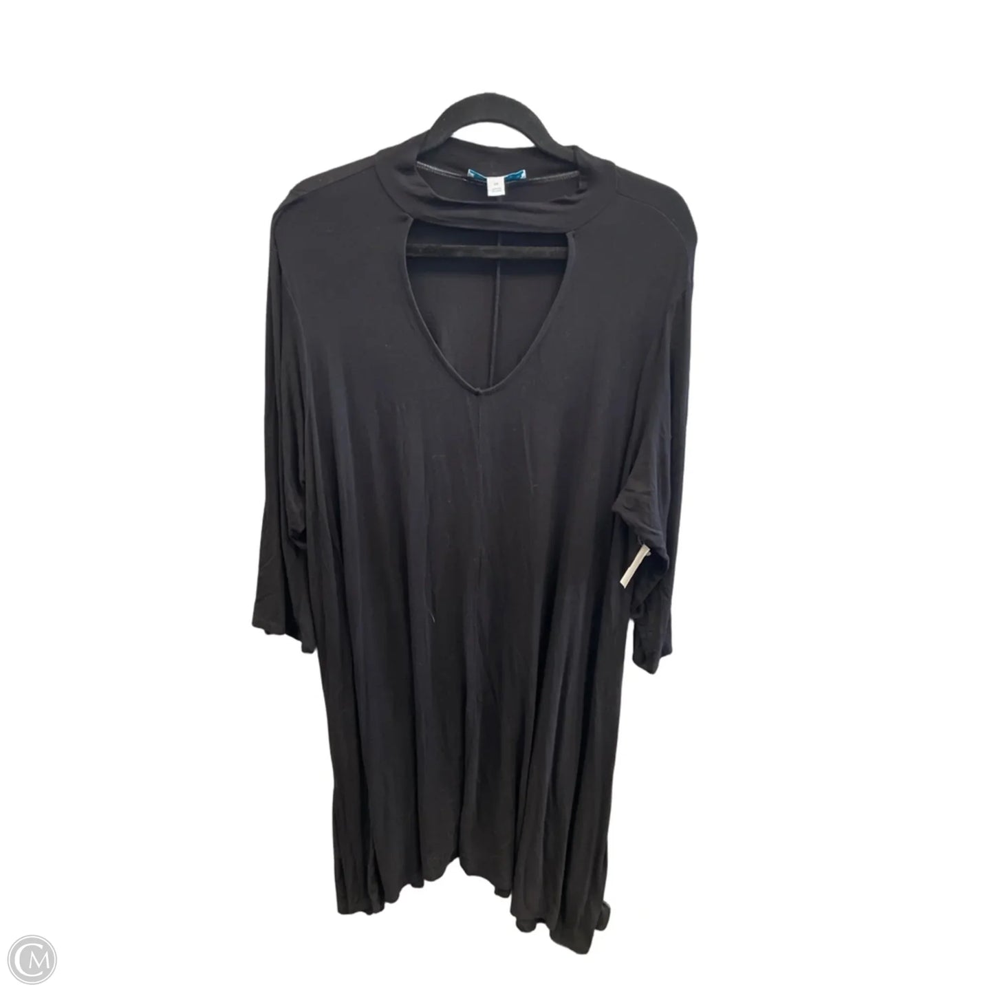 Dress Casual Midi By Boutique + In Black, Size: 2x