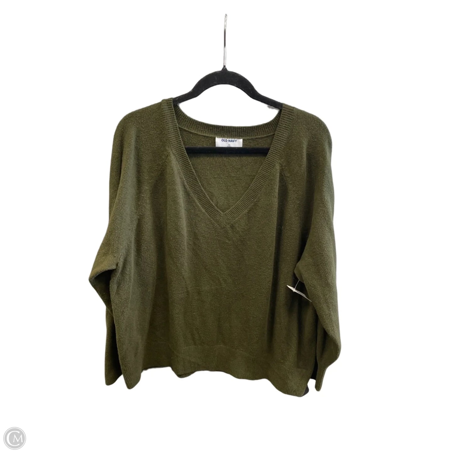 Sweater By Old Navy In Green, Size: 2x