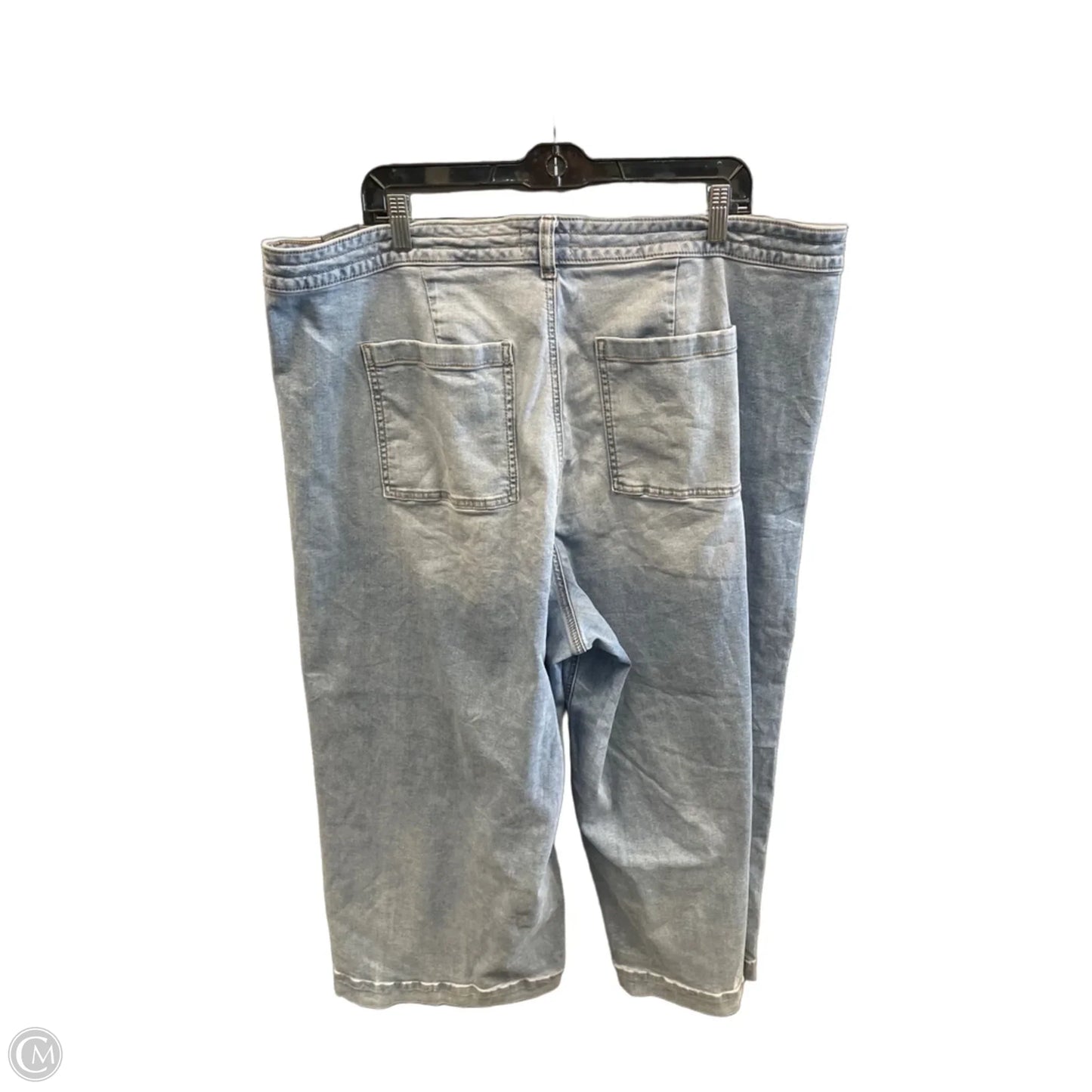 Jeans Wide Leg By Torrid In Blue Denim, Size: 20