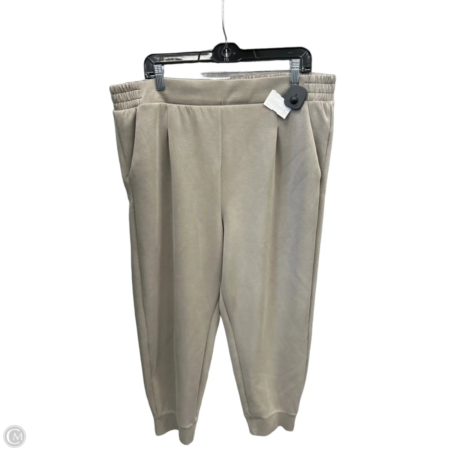 Athletic Pants By Avia In Taupe, Size: Xxl