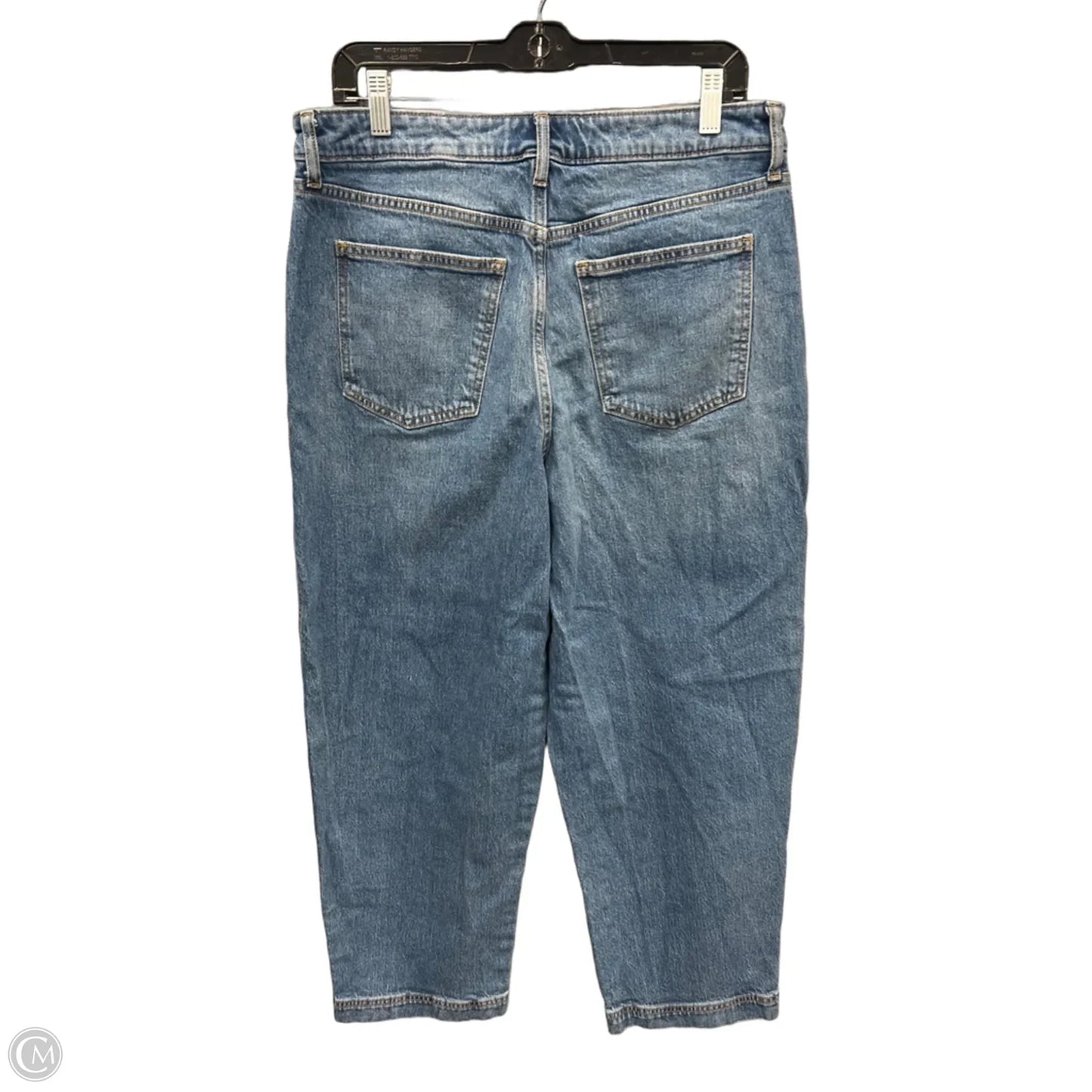 Jeans Straight By Free Assembly In Blue Denim, Size: 10