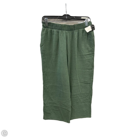 Pants Cropped By Jessica Simpson In Green, Size: M