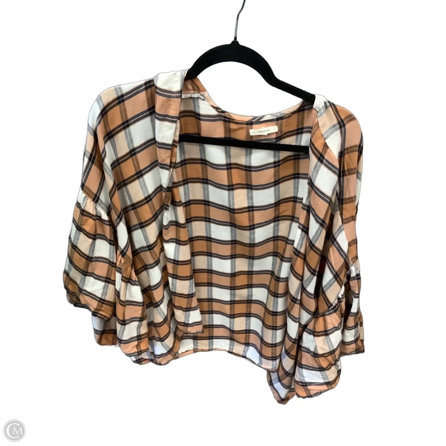 Shawl By Maurices In Plaid Pattern, Size: Osfm
