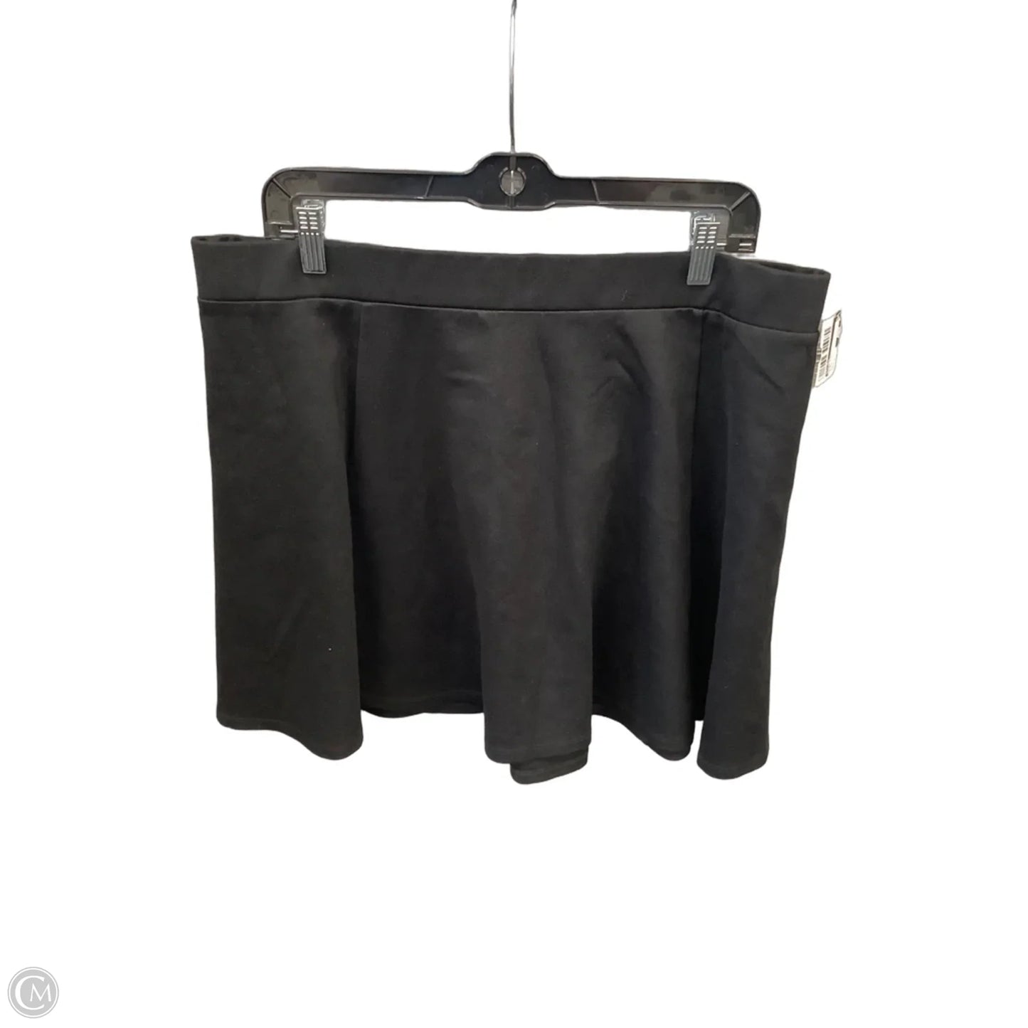 Skirt Midi By Divided In Black, Size: Xl